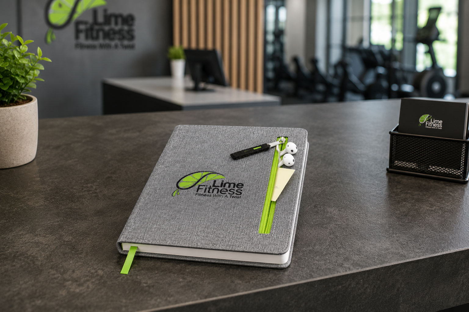 Santo Zipper Notebook - 2