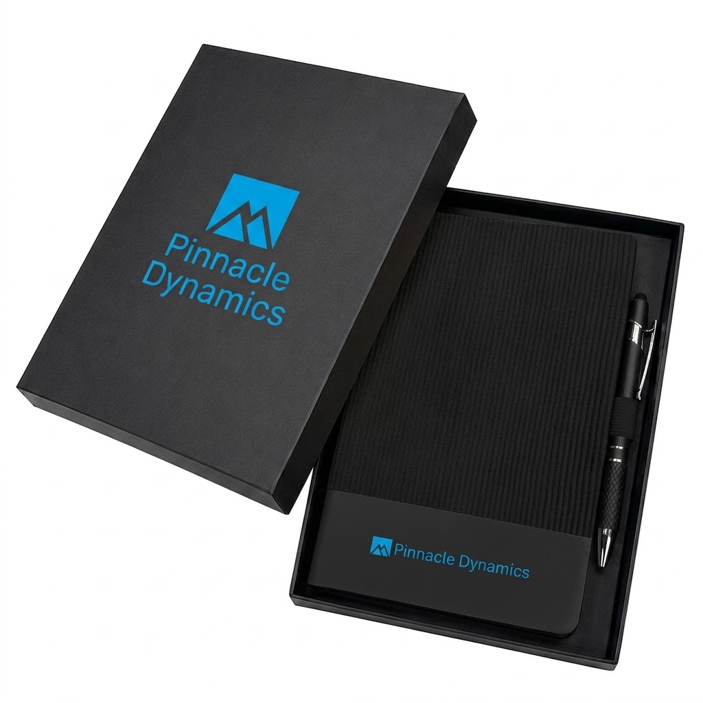 Vertex Notebook & Pen Gift Set - 6