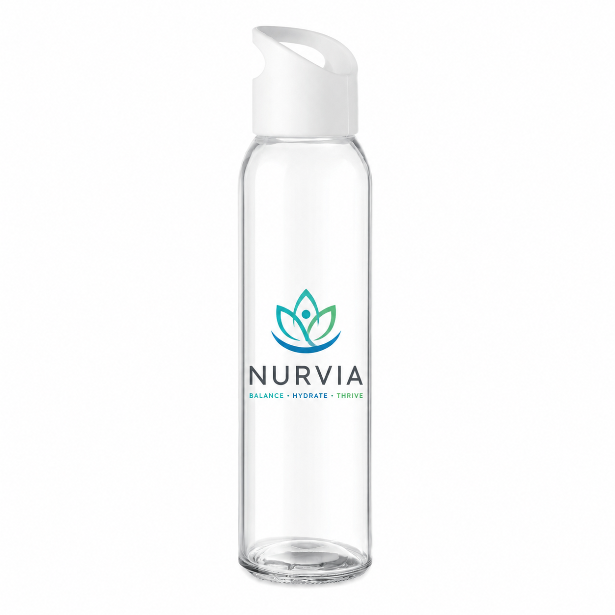 500ml Praga Glass Water Bottle - 9