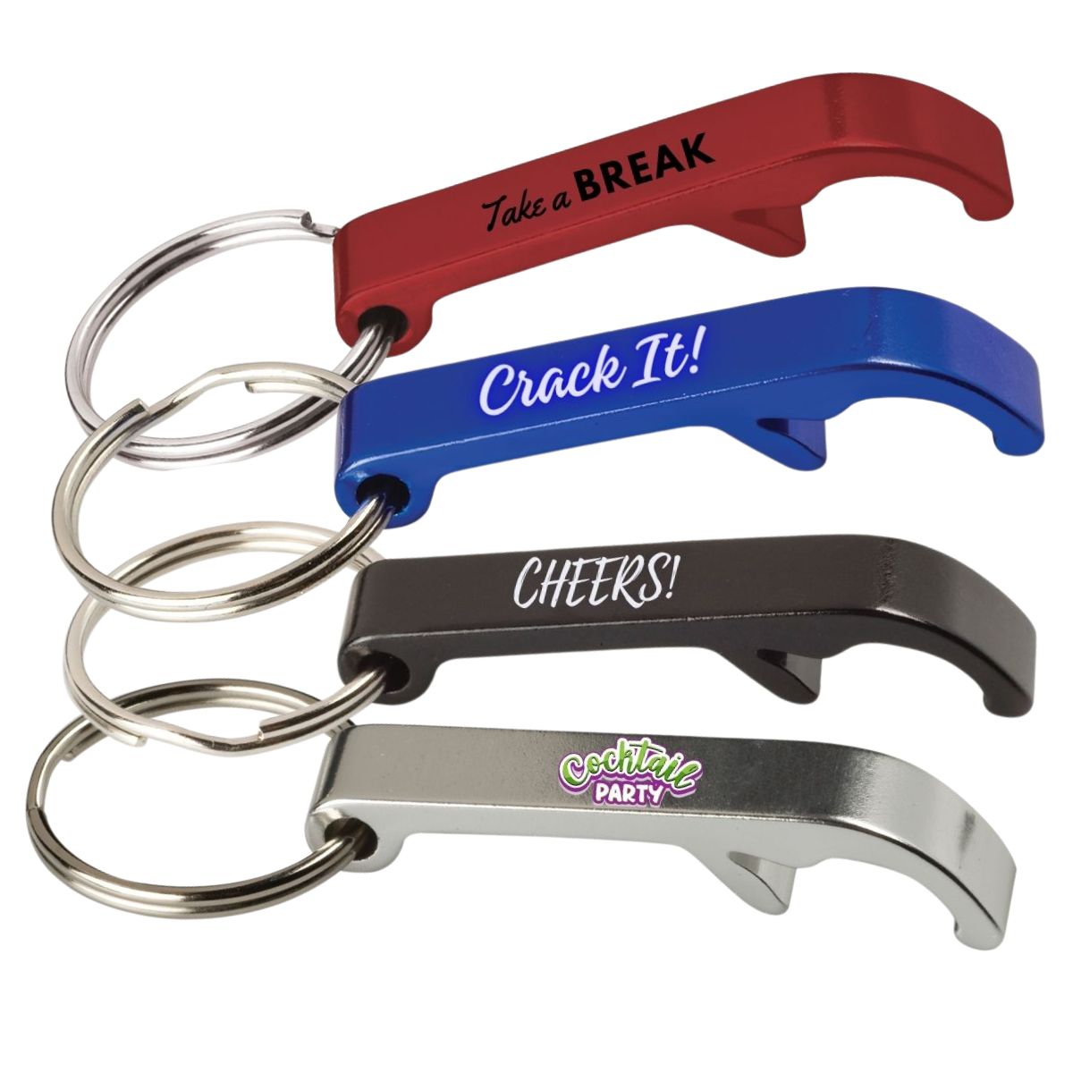 Mini Bottle Opener Keyring - 3