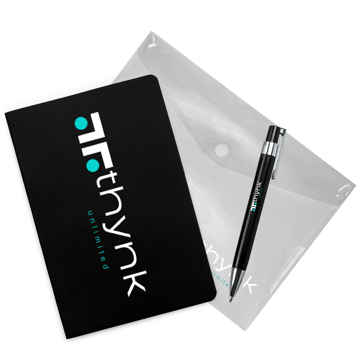 Scripted Style Notebook & Pen Set - 10