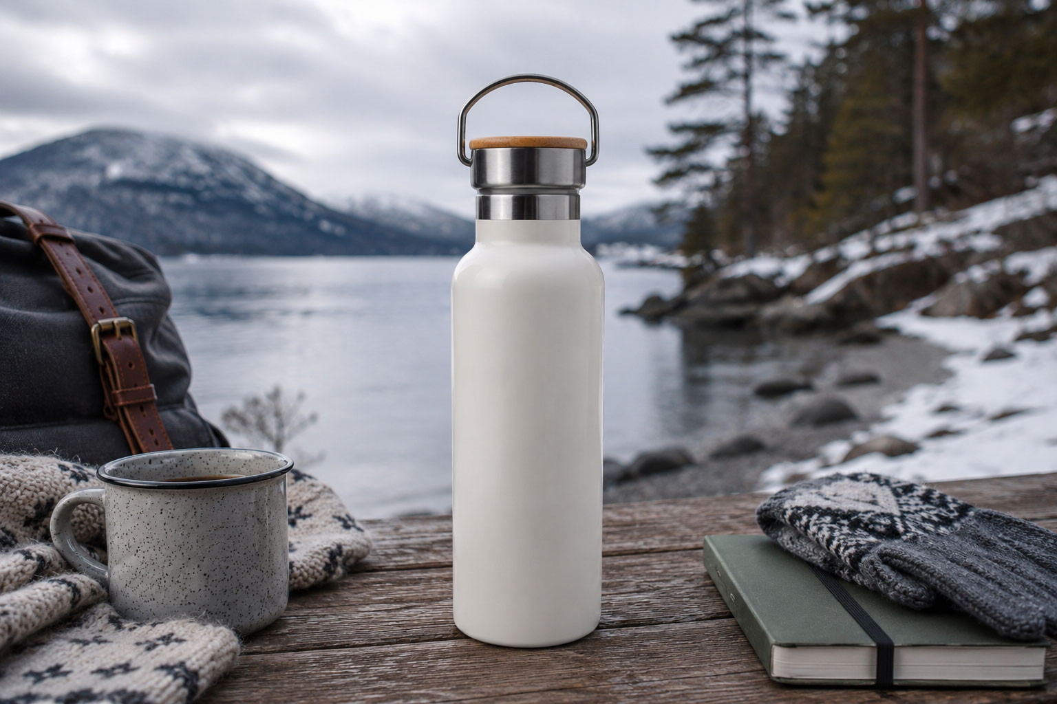 Sub Double Wall Stainless Steel Flask - 1