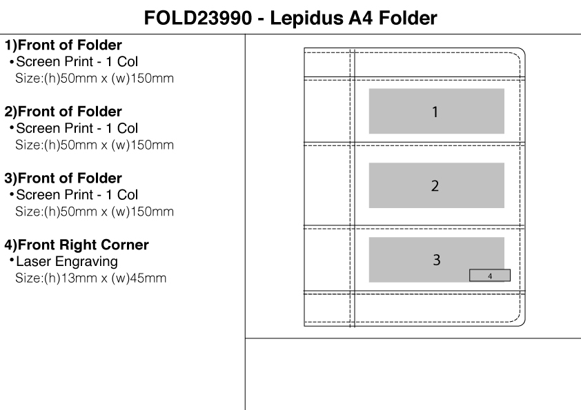 Lepidus A4 Folder view