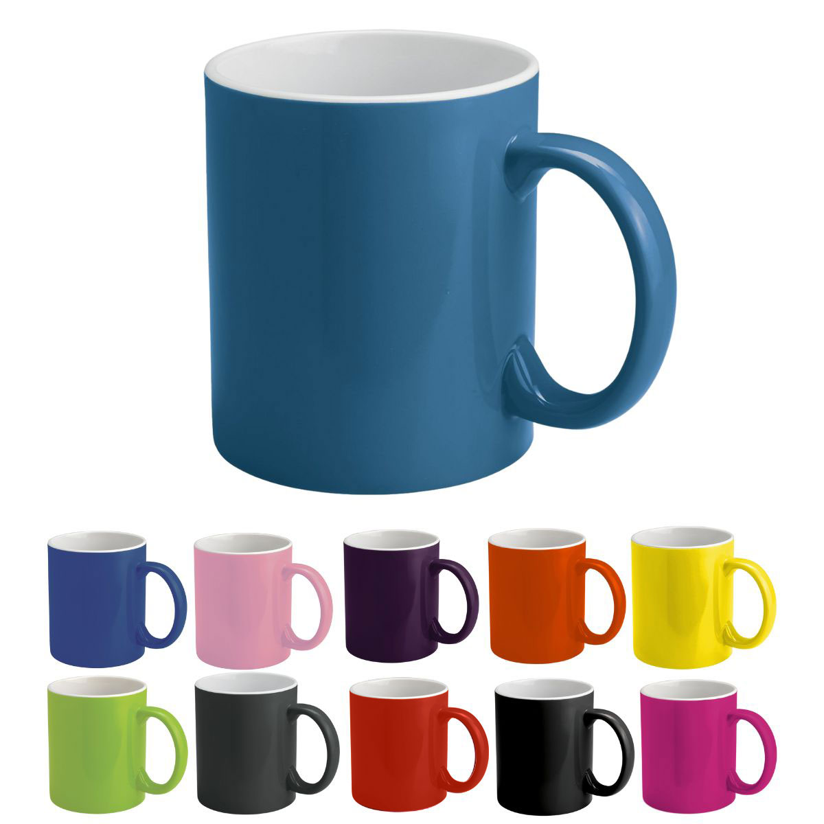 300ml 2 Tone Ceramic Mug - 3