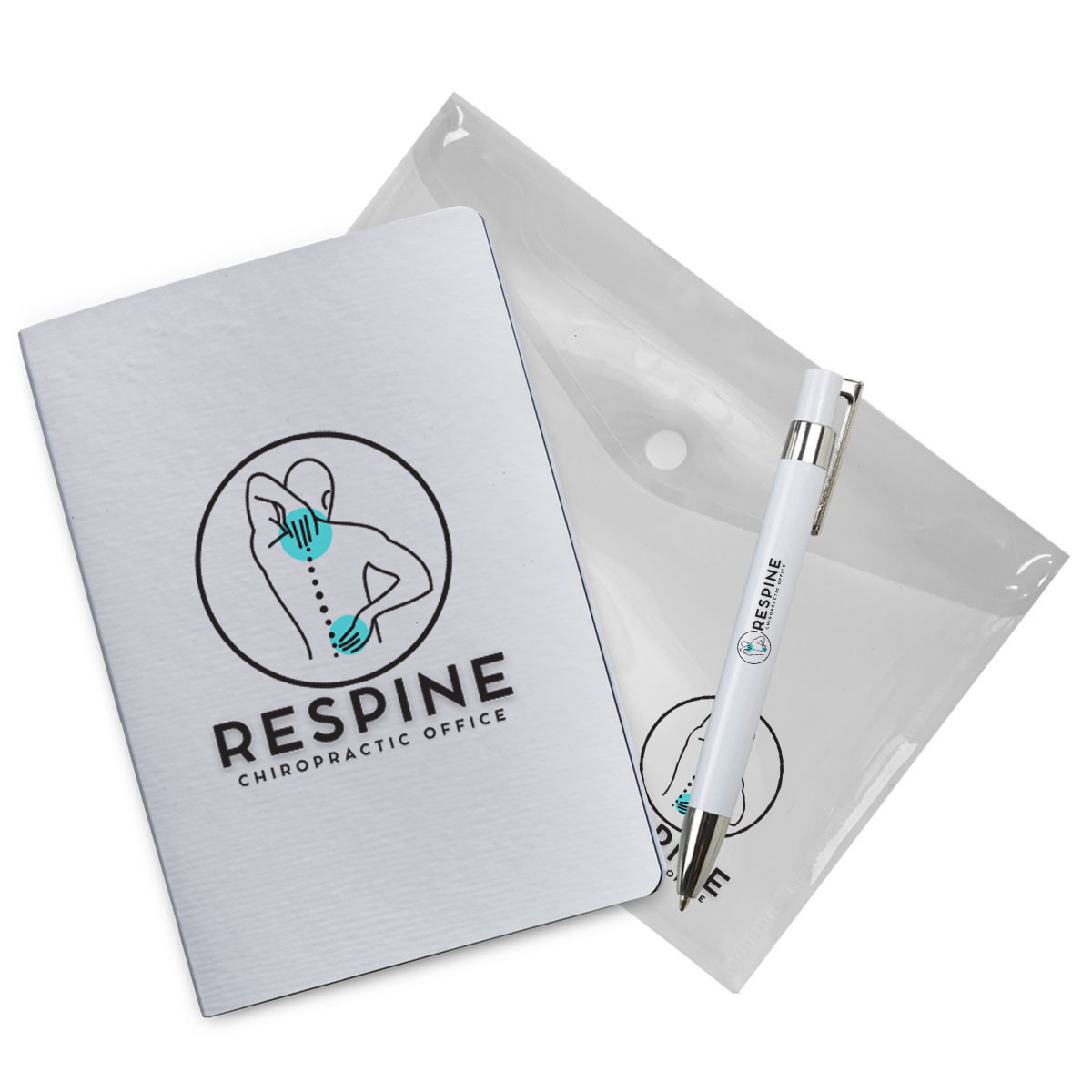 Scripted Style Notebook & Pen Set - 30